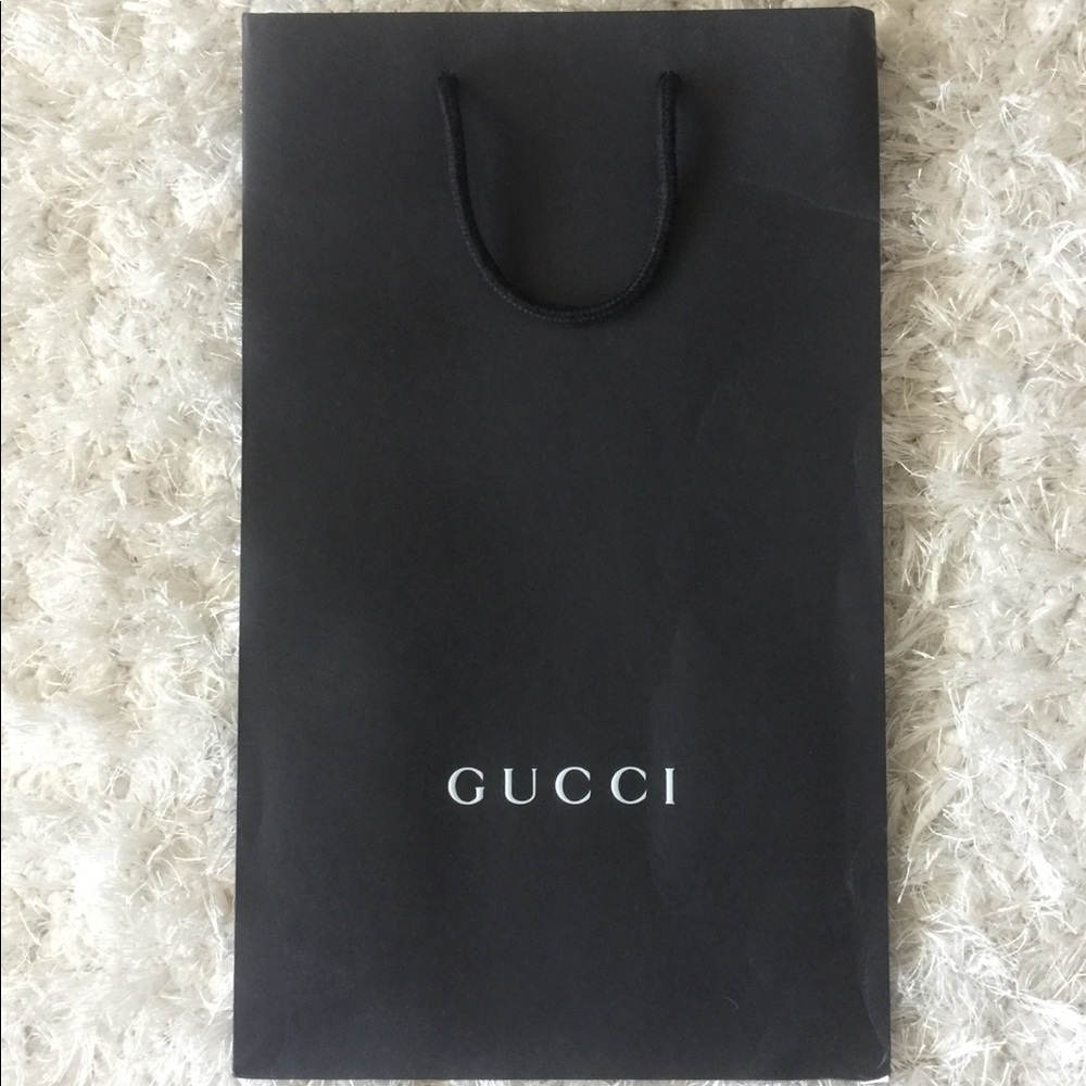 Gucci shopping bag